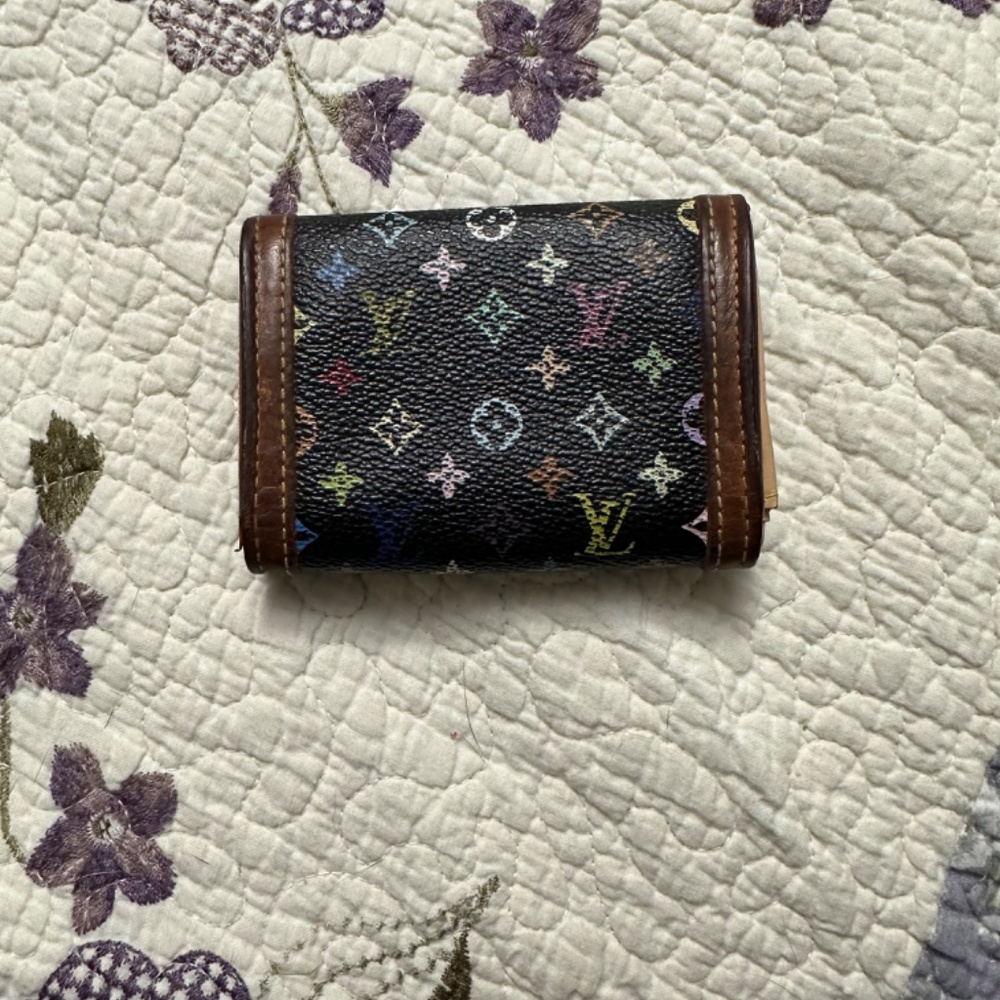 Louis Vuitton Takeshi Murakami Small Wallet Multicolour Multicolor - Picture 2 of 6